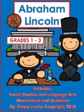 Abraham Lincoln Social Studies and Language Arts Worksheet