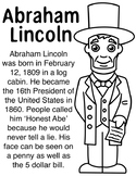 Abraham Lincoln Worksheet Bundle