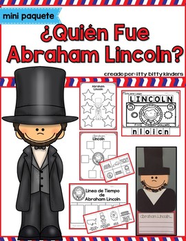 Preview of Abraham Lincoln, Presidents Day in SPANISH