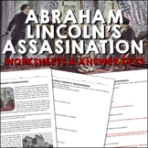 Abraham Lincolns Assassination Civil War Reading Worksheet