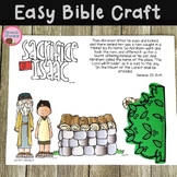 Bible Lesson | Abraham and Isaac | Craft Coloring Page