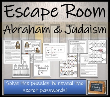 Preview of Abraham and the Birth of Judaism Escape Room Activity