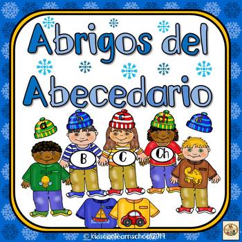 Preview of Abecedario de Invierno -Abrigos del Abecedario