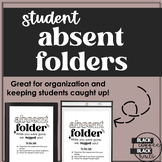 Preview of Absent Folder