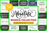 Absolute Font Collection / weddings, signage, packaging, b