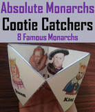 Absolute Monarchs Activity (Age of Absolutism Game: Cootie