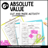 Absolute Value Activity | Numbers, Opposites, and Absolute Value