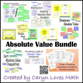 Absolute Value Bundle~9 Activities~Differentiation~Equatio