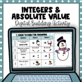 Absolute Value & Comparing Integers Digital Winter Activit