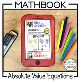 Solving Absolute Value Equations Review Activities