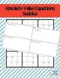 Absolute Value Equations Sudoku
