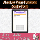 Absolute Value Functions Digital Practice