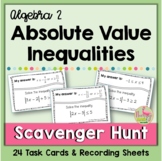 Absolute Value Inequalities Scavenger Hunt