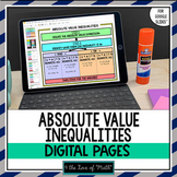 Absolute Value Inequality Notes for Google Slides™ 