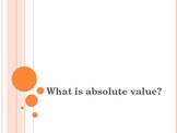 Powerpoint - Absolute Value