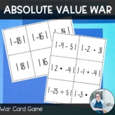 Absolute Value War TEKS 6.2d CCSS 6.NS.7 Math Workshop