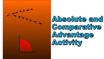 Preview of Absolute and Comparative Advantage Activity: A replayable review exercise