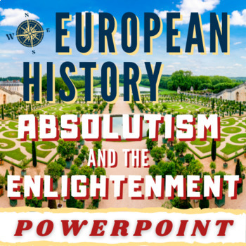 Preview of Absolutism & Enlightenment PowerPoint - Louis XIV, France, England, Revolution