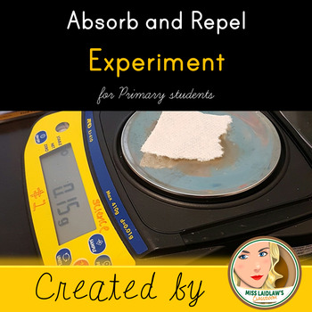 Preview of Absorb and Repel Inquiry Experiment for Early Primary Students