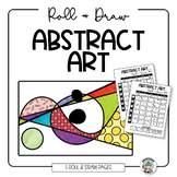 Abstract Art • Roll & Draw Game • Elementary Art Lesson • 