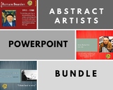 Abstract Artists Power Point *BUNDLE* (Calder, Dubuffet, Bearden)