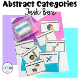 Abstract Categories Task Box for Speech Therapy