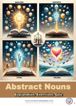 Preview of Abstract Nouns Booklet