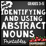 Abstract Nouns Worksheets