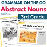 Concrete and Abstract Nouns Worksheets 3rd Grade Grammar A