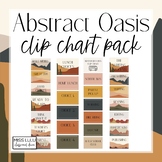 Abstract Oasis Clip Chart Pack - Editable