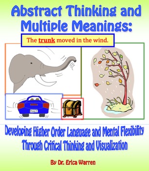 Preview of Abstract Thinking, Multiple Meanings and Critical Reasoning Workbook