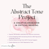 Abstract Tone Project: Critical Reading (*AP/Pre-AP) Langu