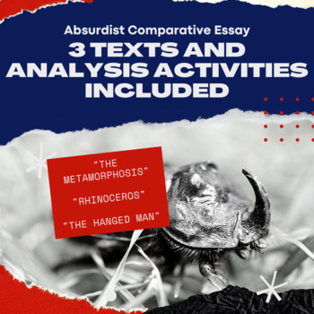Preview of Absurdist Literature Analysis and Comparative Essay Assessment