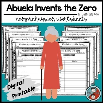 Preview of Abuela Invents the Zero RACES Response Digital & Printable for Distance Learning