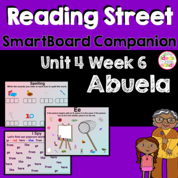 Preview of Abuela SmartBoard Companion Kindergarten