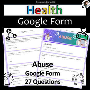 Preview of Abuse | Google Form | Health | FACS