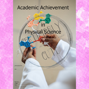 Preview of Academic Achievement in Physical Science