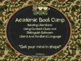 Academic Boot Camp: Reading Literature: Context Clues and 