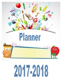 Academic Calendar/Planner 2017-18