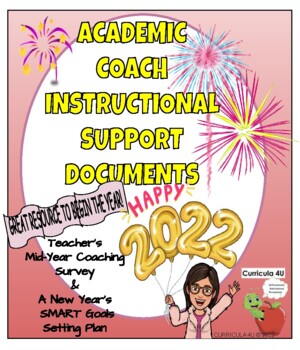 Preview of Academic Coach Teacher's SMART Goals