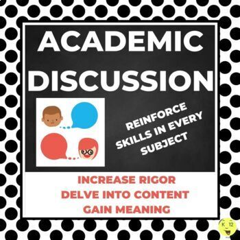 Preview of Academic Discussion | Academic Conversations