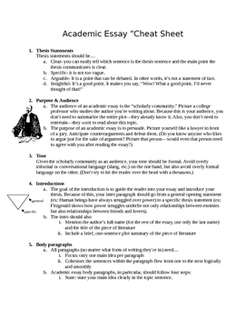essay cheat sheet filetype pdf