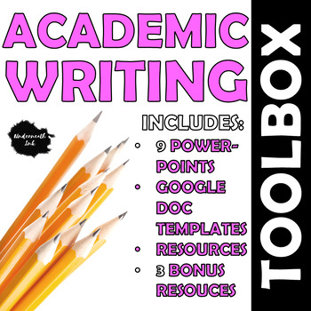Preview of Academic Essay Writing Toolbox (for Informative, Persuasive, or Argumentative)