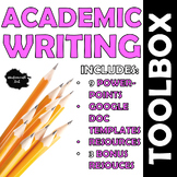Academic Essay Writing Toolbox (for Informative, Persuasiv