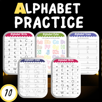 Preview of Academic Excellence: Elevate Learning with Our Alphabet Practice