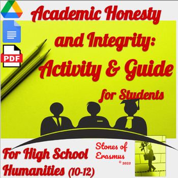 Preview of Academic Honesty & Integrity Activity Guide | College Prep TpT for Grades 10-12