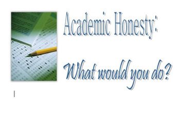 plagiarism and academic honesty essay