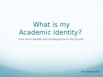 Preview of Academic Identity Powerpoint