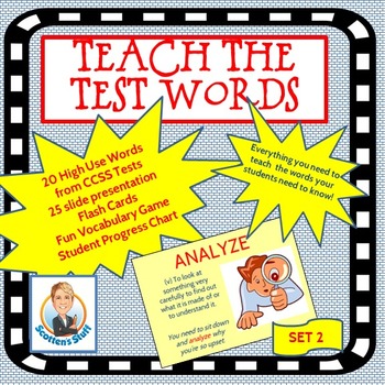 Preview of Academic Language Common Core Words: Set 2