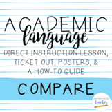 Academic Language Lesson {Compare}